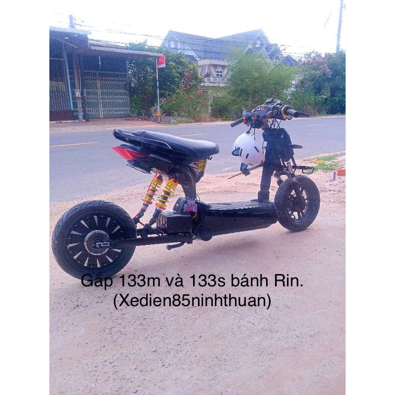 Gắp gia công lắp xe điện 133m-133s bánh Rin