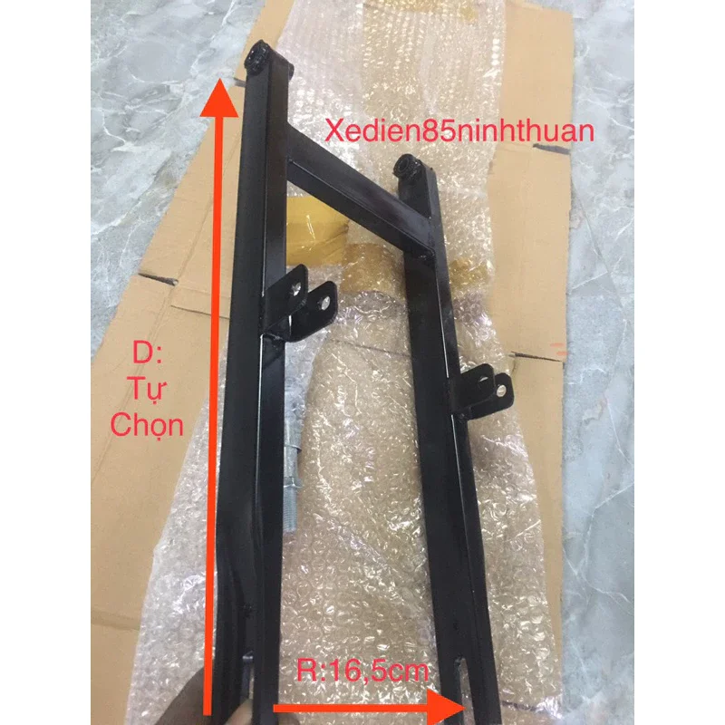Gắp gia công lắp xe điện 133m-133s bánh Rin