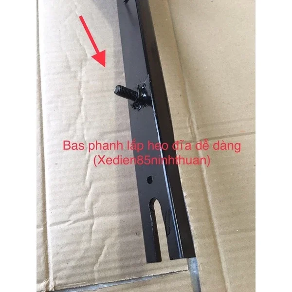 Gắp gia công lắp xe capA bánh lớn từ 800w-3000w phanh đĩa - cơ